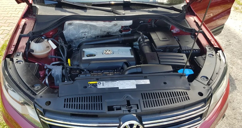 Volkswagen Tiguan cena 61500 przebieg: 139893, rok produkcji 2015 z Wielichowo małe 121